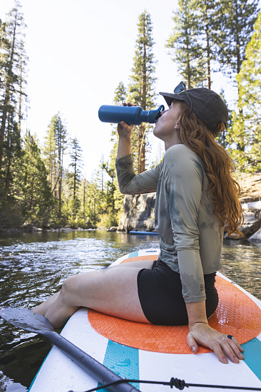 Бутылка Klean Kanteen Classic Flip Sport 0,8 Corsair - Фото 3 большая