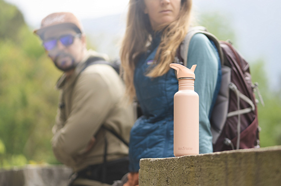 Бутылка Klean Kanteen Classic Flip Sport 0,8 Peach Parfait - Фото 2 большая