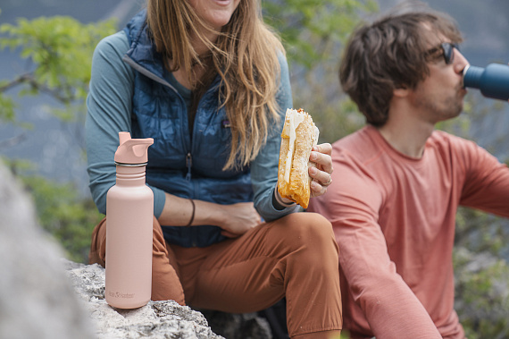 Бутылка Klean Kanteen Classic Flip Sport 0,8 Peach Parfait - Фото 4 большая