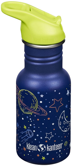 Бутылка детская Klean Kanteen Classic Narrow Flip Sport 0,355 Milky Way - Фото 1 большая