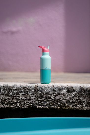 Термобутылка Klean Kanteen Rise Vac Classic Flip Sport 0,473 Bay Kaleidoscope - Фото 8 большая