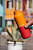 Термобутылка Klean Kanteen Rise Vac Classic Flip Sport 0,473 Marigold Kaleidoscope - Фото 9 малая