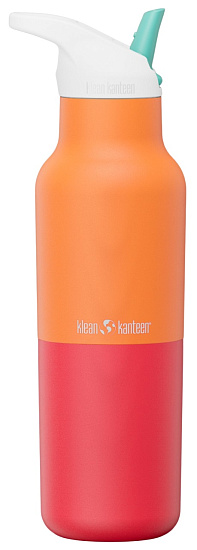 Термобутылка Klean Kanteen Rise Vac Classic Flip Sport 0,473 Marigold Kaleidoscope - Фото 1 большая