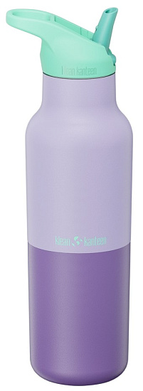 Термобутылка Klean Kanteen Rise Vac Classic Flip Sport 0,473 Orchid Kaleidoscope - Фото 13 большая