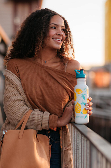 Бутылка Klean Kanteen New Classic Sport 0,8 Old Gold - Фото 5 большая