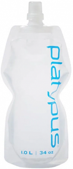 Фляга Platypus Softbottle крышка-дозатор 1,0 Platy Logo - Фото 1 большая