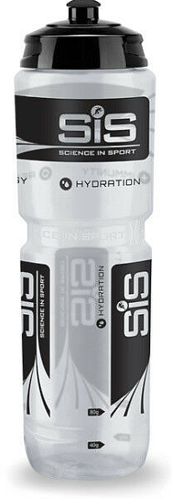 Фляга пластиковая SIS 800 мл Прозрачная - Фото 2 большая