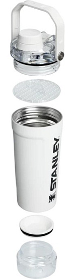 Термокружка-Шейкер Stanley Activate 0,59L Белый - Фото 3 большая