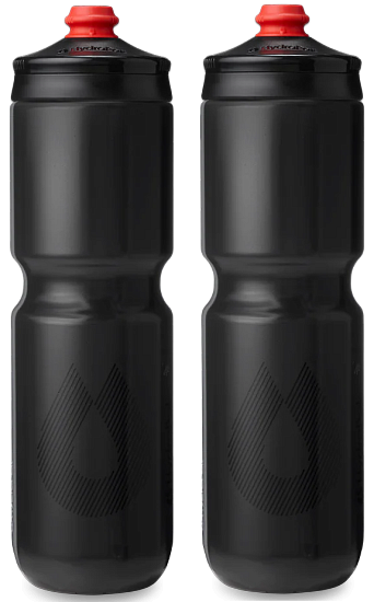 Комплект бутылок HydraPak Breakaway Surge 0,88L (2шт) Чёрный - Фото 1 большая