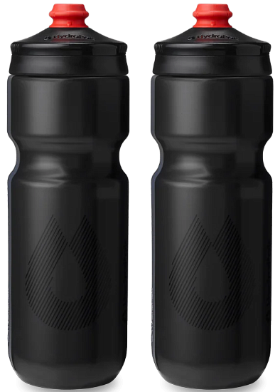 Комплект бутылок HydraPak Breakaway Surge 0,74L (2шт) Чёрный - Фото 1 большая