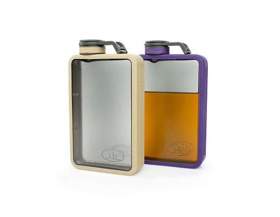 Фляжка GSI Boulder 6 Oz Purple - Фото 3 большая
