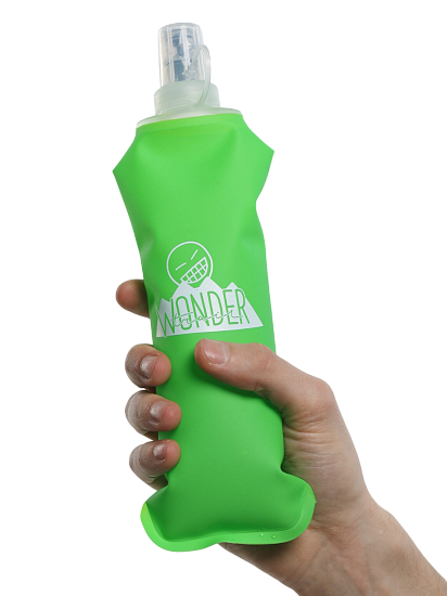 Фляга Wonder Trail Soft Зелёный 500мл - Фото 2 большая