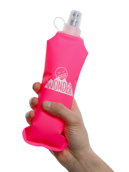 Фляга Wonder Trail Soft Розовый 500мл - Фото 2 большая