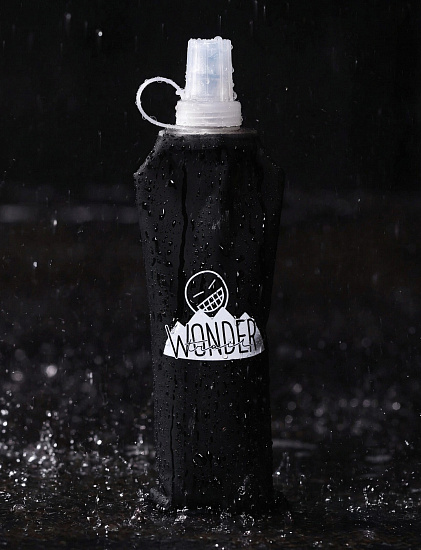 Фляга Wonder Trail Soft Чёрный 500мл - Фото 3 большая