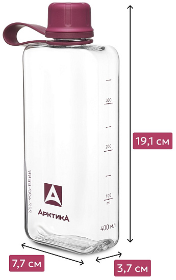 Бутылка Арктика Тритановая 727-400 Вишня - Фото 4 большая
