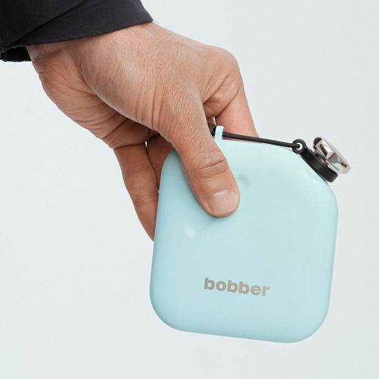 Фляга Bobber Hip Flask-230 Light Blue - Фото 2 большая
