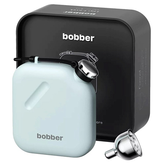 Фляга Bobber Hip Flask-230 Light Blue - Фото 3 большая