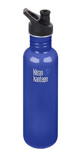 Бутылка Klean Kanteen Classic Sport 0,8 Coastal Waters - Фото 1 большая