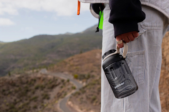 Бутылка Bobber Tritan-590 Sage Green - Фото 4 большая
