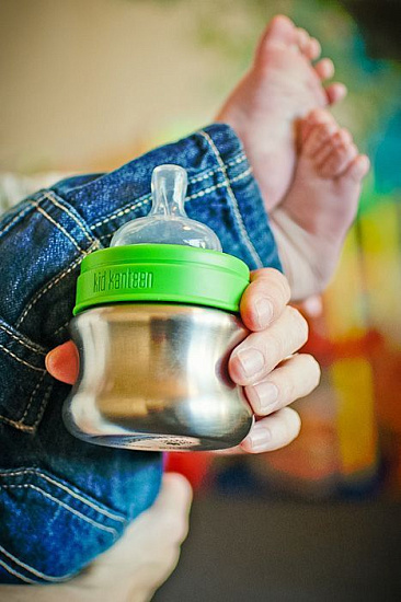 Бутылка детская Klean Kanteen Baby Bottle Medium 9oz - Фото 4 большая