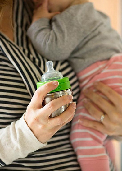 Бутылка детская Klean Kanteen Baby Bottle Medium 9oz - Фото 7 большая