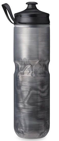 Бутылка HydraPak Polar Sport Pulse 0,7L Чёрный - Фото 2 большая