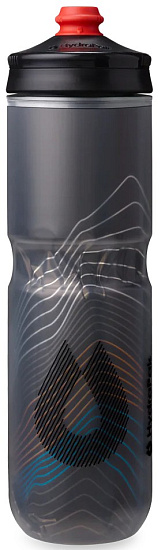 Бутылка HydraPak Polar Surge Ascent 0,7L Чёрный - Фото 1 большая