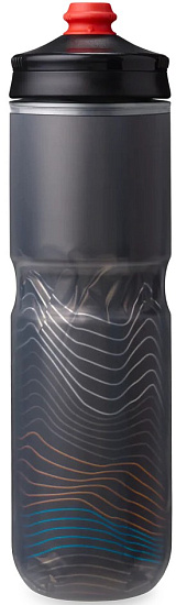 Бутылка HydraPak Polar Surge Ascent 0,7L Чёрный - Фото 2 большая