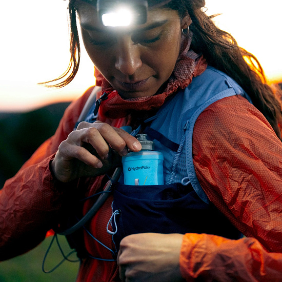 Фляга HydraPak SoftFlask 0,15L Голубой - Фото 5 большая
