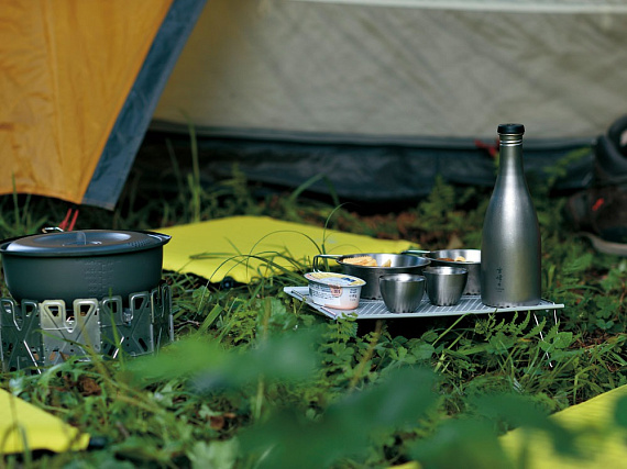 Токкури Snow Peak Titanium (Sake Bottle) - Фото 2 большая