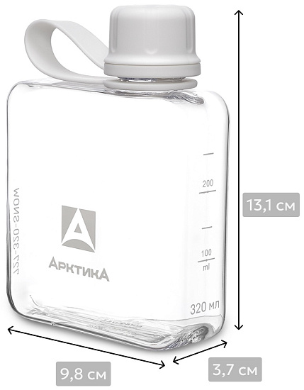 Бутылка Арктика Тритановая 727-320 Cнег - Фото 4 большая