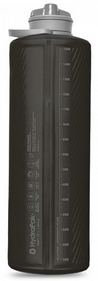 Бутылка HydraPak Flux 1.5 Mammoth Grey - Фото 1 большая