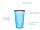 Набор мягких стаканов HydraPak SpeedCup 200мл Malibu Blue/Golden Gate (2шт) - Фото 3 малая