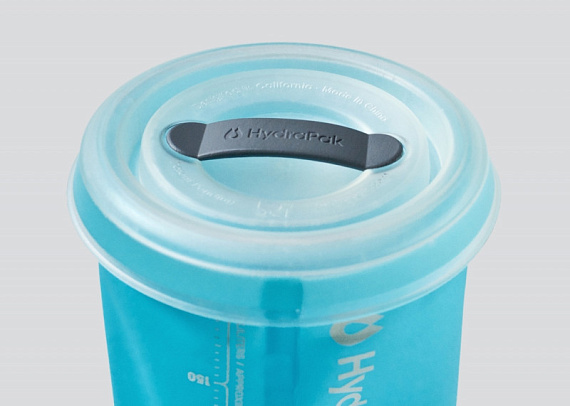 Бутылка HydraPak Stash 750 Mammoth Grey - Фото 6 большая