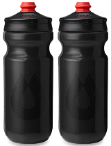 Комплект бутылок HydraPak Breakaway Surge 0,6L (2шт) Чёрный