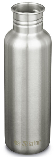 Бутылка Klean Kanteen New Classic Sport 0,8 Brushed Stainless - Фото 2 большая