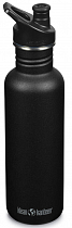 Бутылка Klean Kanteen New Classic Sport 0,8 Black