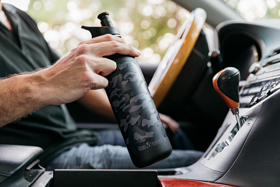 Бутылка Klean Kanteen New Classic Sport 0,8 Black - Фото 3 большая