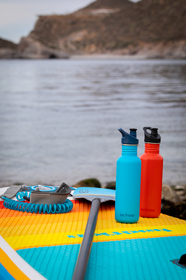 Бутылка Klean Kanteen New Classic Sport 0,8 Hawaiian Ocean - Фото 10 большая