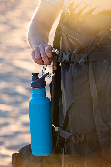 Бутылка Klean Kanteen New Classic Sport 0,8 Hawaiian Ocean - Фото 11 большая