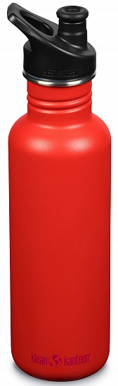 Бутылка Klean Kanteen New Classic Sport 0,8 Tiger Lily - Фото 1 большая