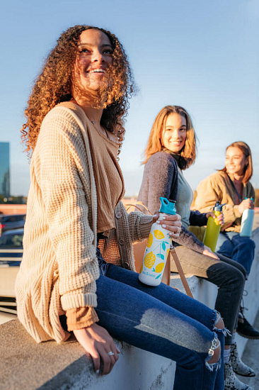 Бутылка Klean Kanteen New Classic Sport 0,8 Lemons - Фото 7 большая