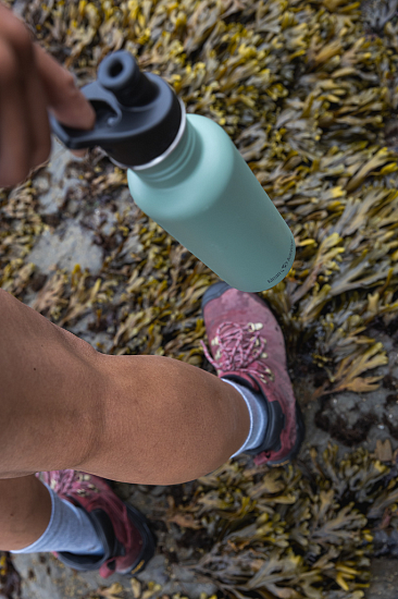 Бутылка Klean Kanteen New Classic Sport 0,8 Sea Spray - Фото 7 большая