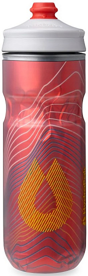 Бутылка HydraPak Polar Surge Ascent 0,6L Красный - Фото 1 большая