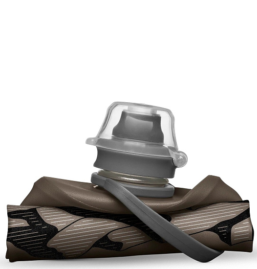 Фляга HydraPak Stow 0,35L Серый - Фото 3 большая