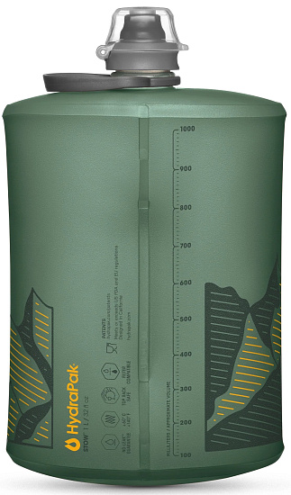 Фляга HydraPak Stow 1L Зелёный - Фото 3 большая