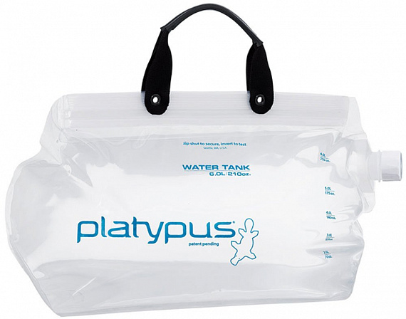 Фляга складная Platypus Water Tank 6 л - Фото 1 большая