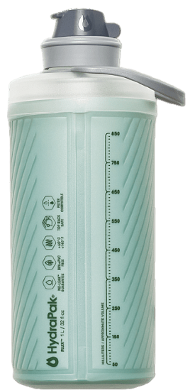 Бутылка HydraPak Flux 1L Зелёный - Фото 2 большая
