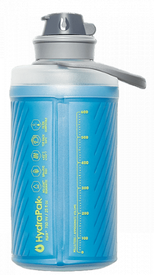Бутылка HydraPak Flux 0,75L Голубой - Фото 1 большая