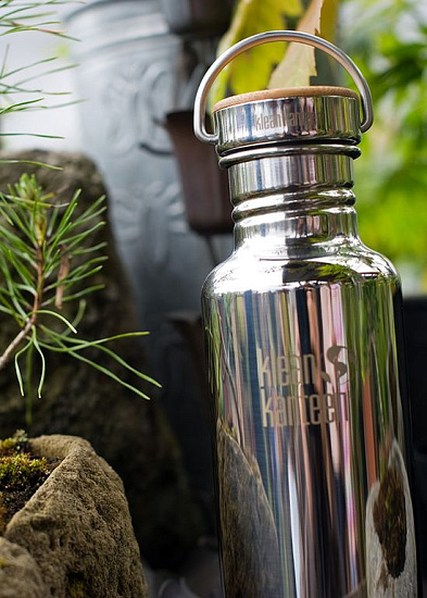 Бутылка Klean Kanteen Reflect 27oz Mirrored Stainless - Фото 8 большая